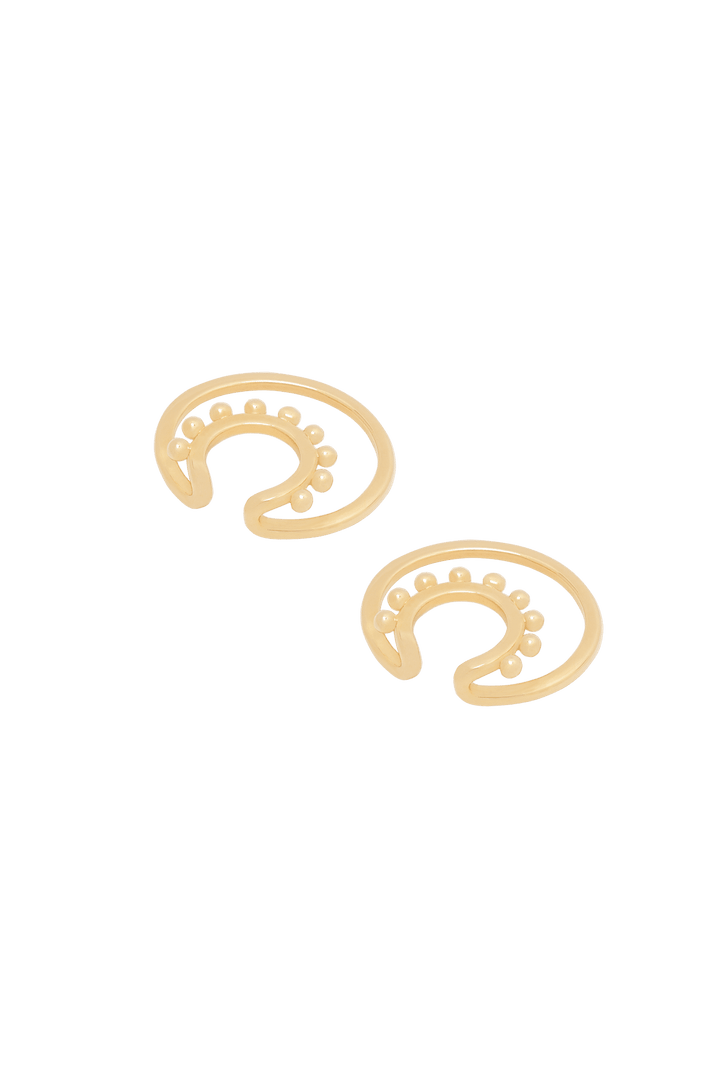 Barchan Ear Cuff Gold Plated