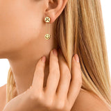 FRIENDS Happy Sad Drop 18K Gold Plated or Silver Earrings