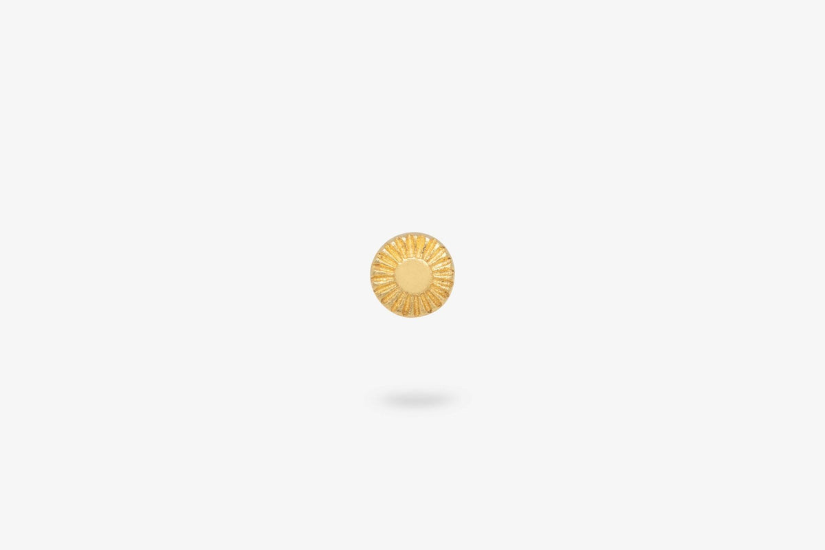 IX Cent Gold Plated Stud