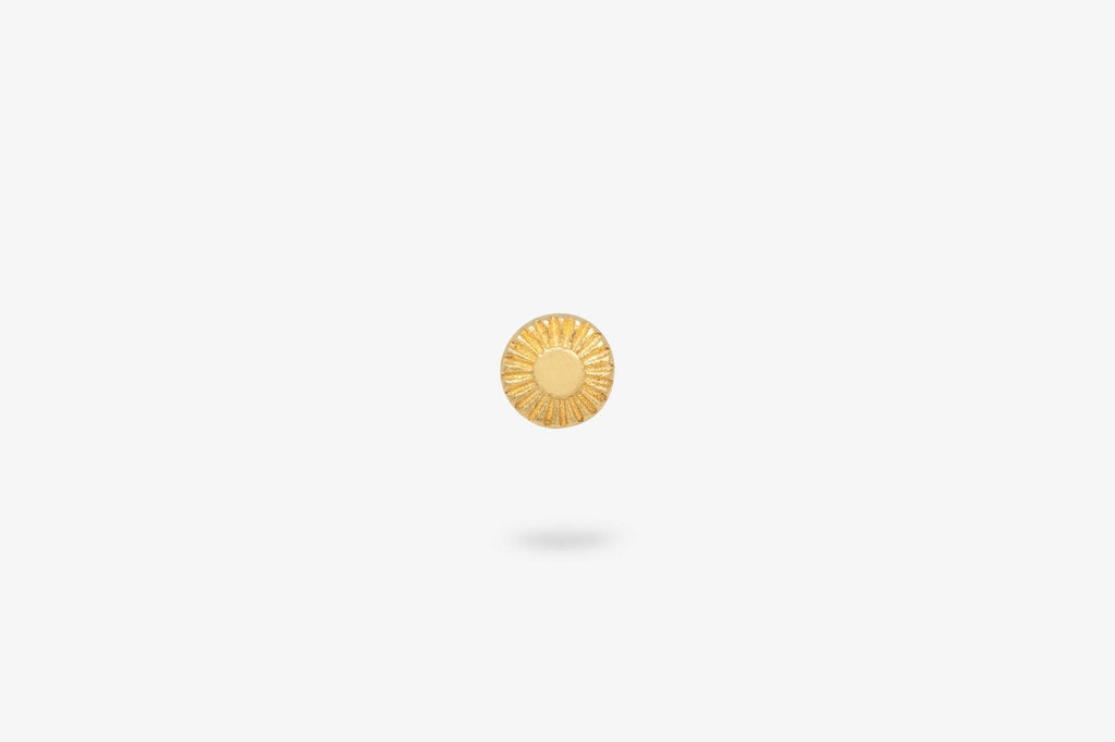 IX Cent Gold Plated Stud