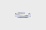 IX Cuff Silver Bangle