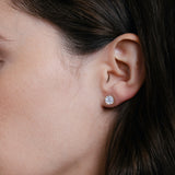 Iconic Octavia Ohrstecker aus 14K Gold I Labor-Diamanten, 0.75 Kt.