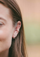 IX Couture Silver Earring