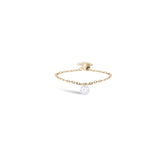 Danaé Chainette 18K Guld el. Hvidguld Ring m. Diamant