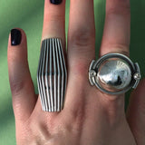 Draco Ring Silver