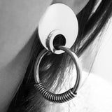 Pierced Dolly Øreringe Sølv