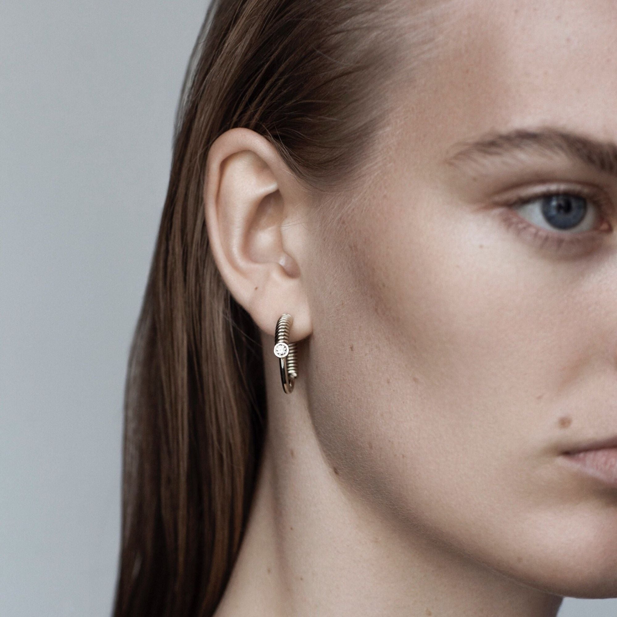 Edie Hoops Gold
