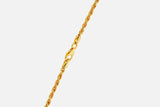 IX Rope Gold Plated Bracelet