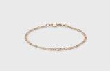 IX Figaro 14K Gold Bracelet