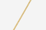 IX Curb Marina Gold Plated Necklace