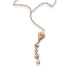 Kite Halskette aus 18K Rosegold I Diamanten