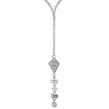 Kite 18K Whitegold Necklace w. Diamonds