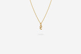 IX Lucky Number 9 Gold Plated Pendant