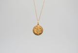 Koi Fish 14K Gold, Whitegold or Rosegold Pendant w. Diamond