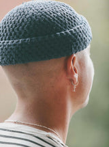 IX I Letter Silver Pendant