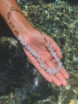 The Statement Gold Plated Necklace w. Pearls