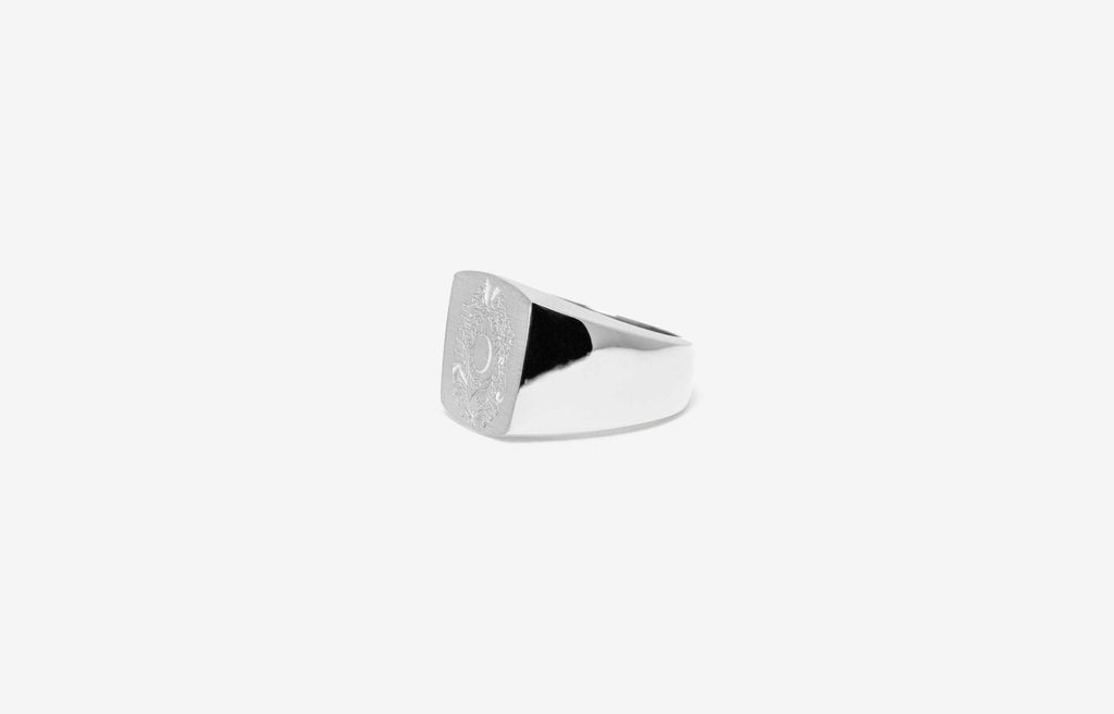 IX Family Crest Signet Ring