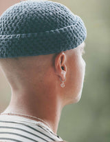 IX G Letter Silver Pendant