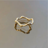 Lunar Galaxy 14K Gold Ring
