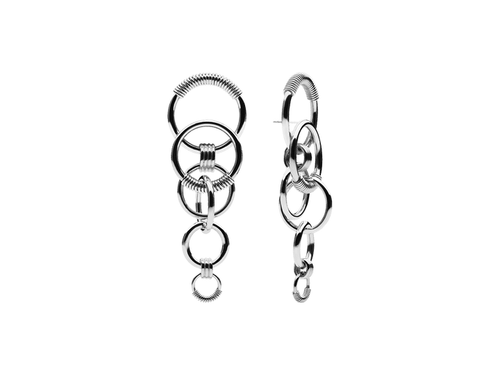 Marmont Show Earrings Silver