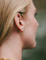 IX Lucky Number 7 Gold Plated Pendant