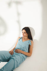 Collar Fiji Rainbow 18K Gold Plated Necklace w. Beads