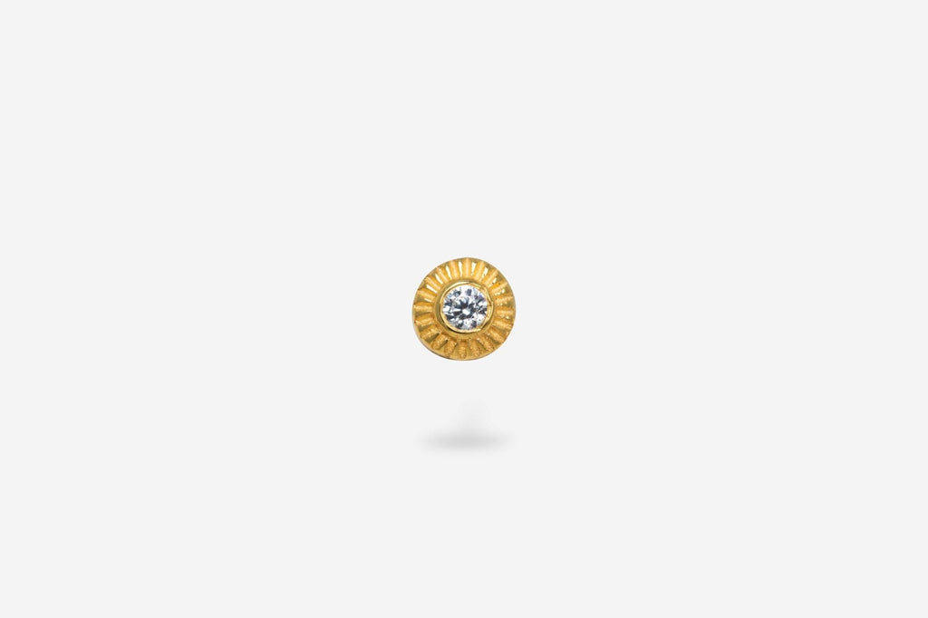 IX Grace Gold Plated Stud