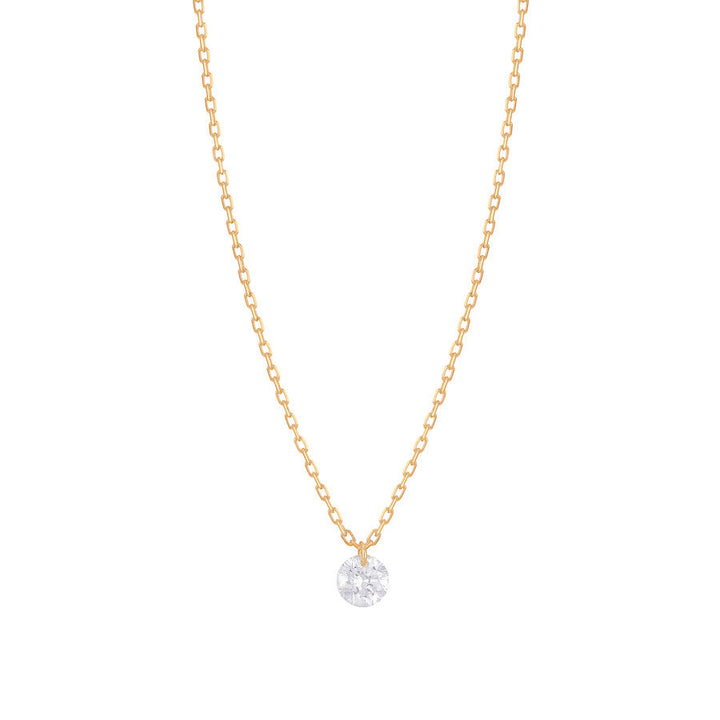 Danaé Goldkette aus 18K I Diamant, 0.15 Kt..