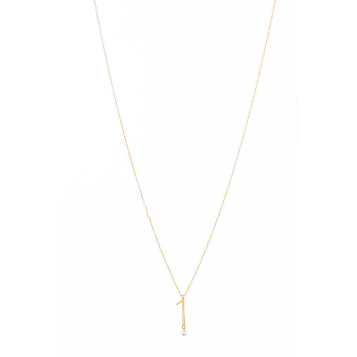 Sautoir 1 18K Gold Necklace w. Diamond