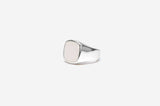IX Cushion Moonstone Signet Ring