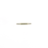 Klassisk Hexagon 14K Guld Ring m. Diamanter