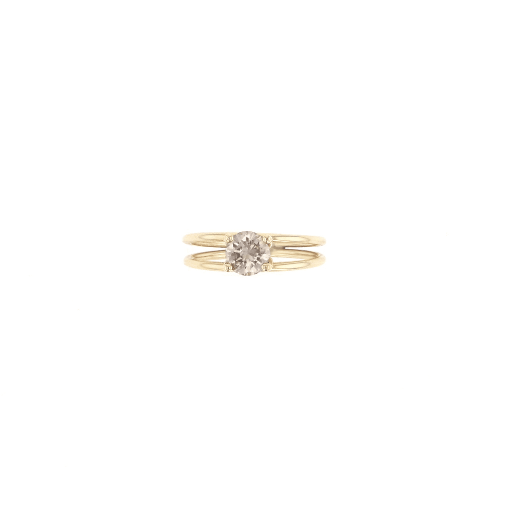 Miss Bell 14K Guld Ring m. Diamant