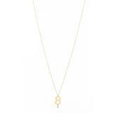 Sautoir 8 18K Gold Necklace w. Diamond