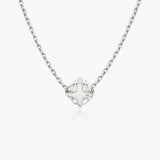 Iconic Octavia Kette aus 14K Weißgold I Labor-Diamanten, 0.75 Kt.