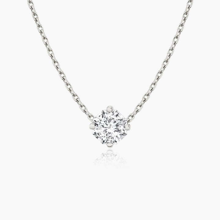 Iconic Octavia 14K Whitegold Necklace w. Lab-Grown Diamonds, 0.75 ct.
