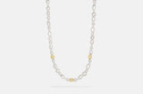 IX Ocean Pearl Gold Plated Necklace