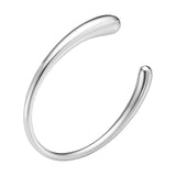 Mercy open Silver Bangle