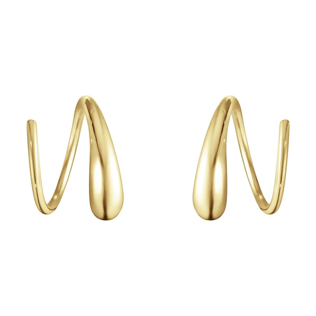 Mercy 14 mm. 18K Gold Earrings