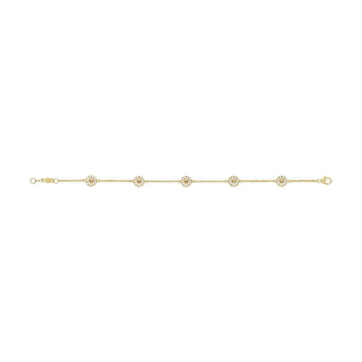Daisy 7mm Armband I Vergoldet