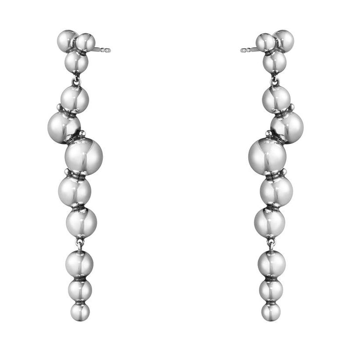 Moonlight Grapes lange Ohrringe aus Silber