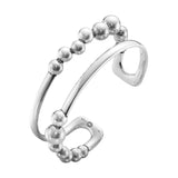 Moonlight Grapes Silver Bangle