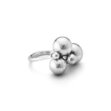 Mini Moonlight Grapes Silver Ring