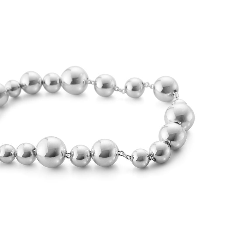 Moonlight Grapes Full Silver Bracelet