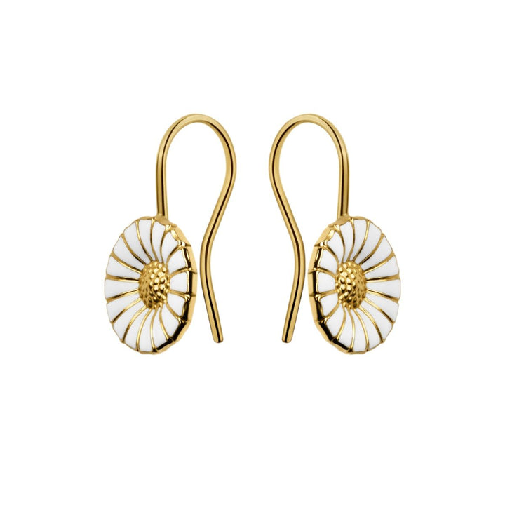 Daisy hook Gold Plated Earrings