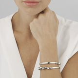 Moonlight Grapes Silver Bangle