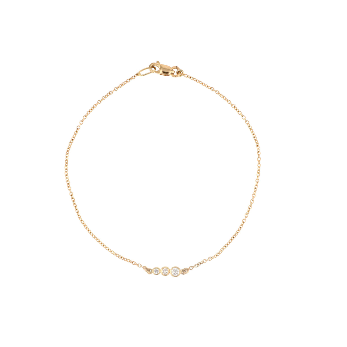 Miss Marilyn 14K & 18K Gold Bracelet w. Diamonds