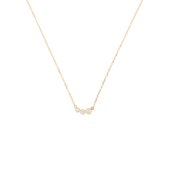 Miss Marilyn 14K & 18K Gold Necklace w. Diamonds