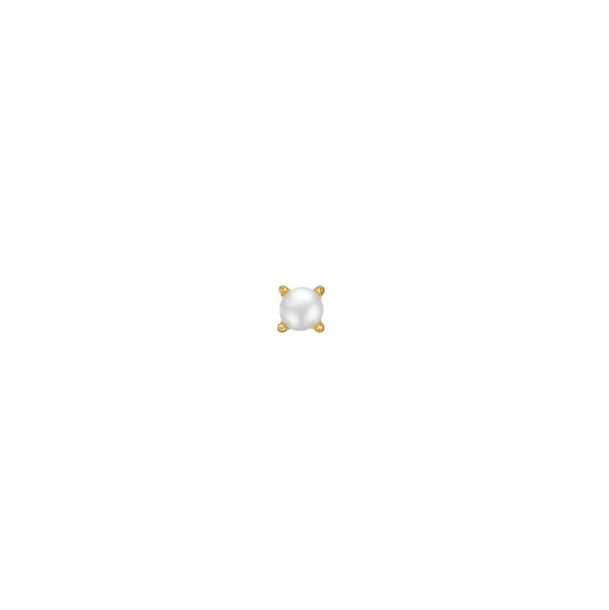 18K Gold Plated Studs w. Pearls