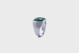 IX Hexagon Marble Signet Ring