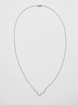 Sternzeichen Fische Halskette I 18K Weißgold I Diamant